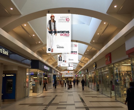 Dihlabeng Mall, Banners