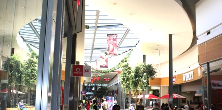 Maponya Mall,Hanging Banners